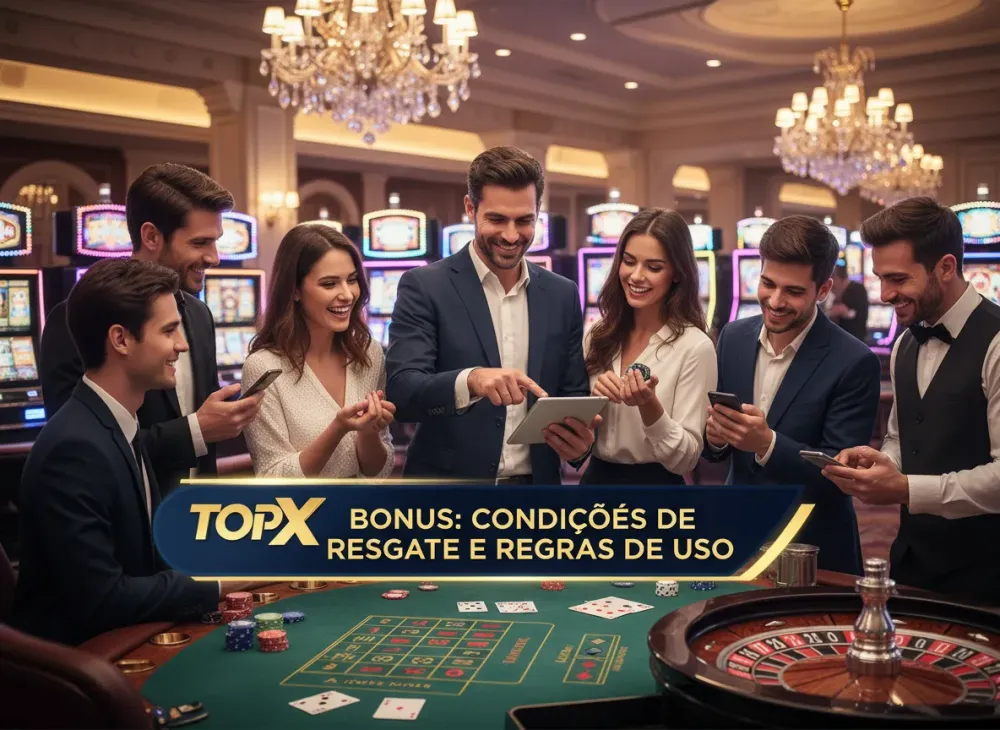 TopX bonus: condições de resgate e regras de uso