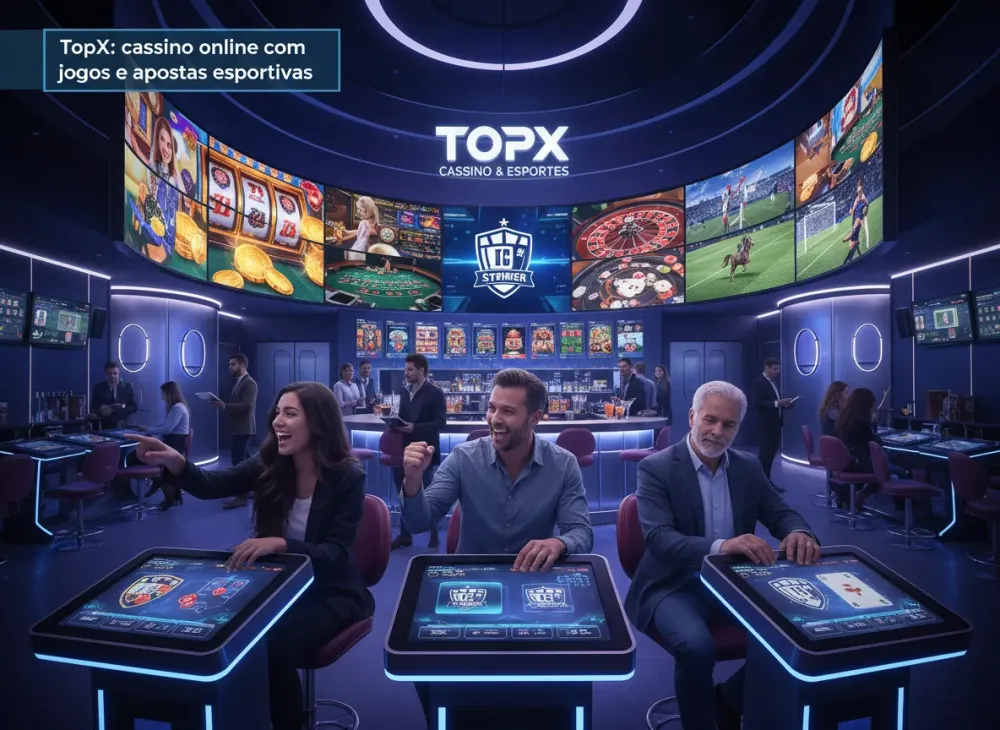 TopX: cassino online com jogos e apostas esportivas