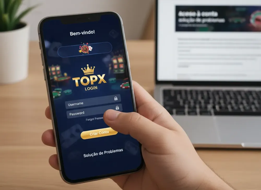 TopX login: acesso à conta e solução de problemas
