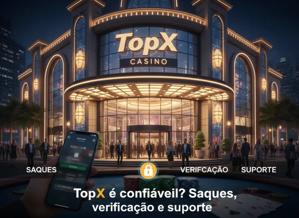TopX é confiável? Saques, verificação e suporte