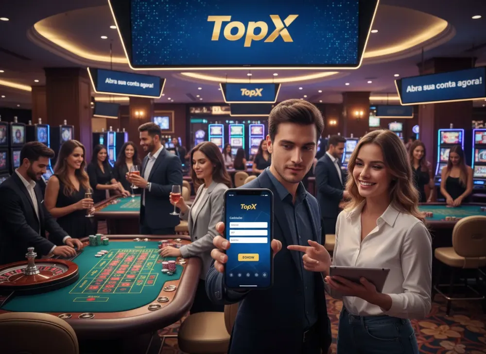 TopX cadastro: como abrir a conta com CPF